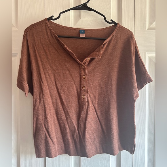 Brown Old Navy Crop Top - Picture 2 of 6